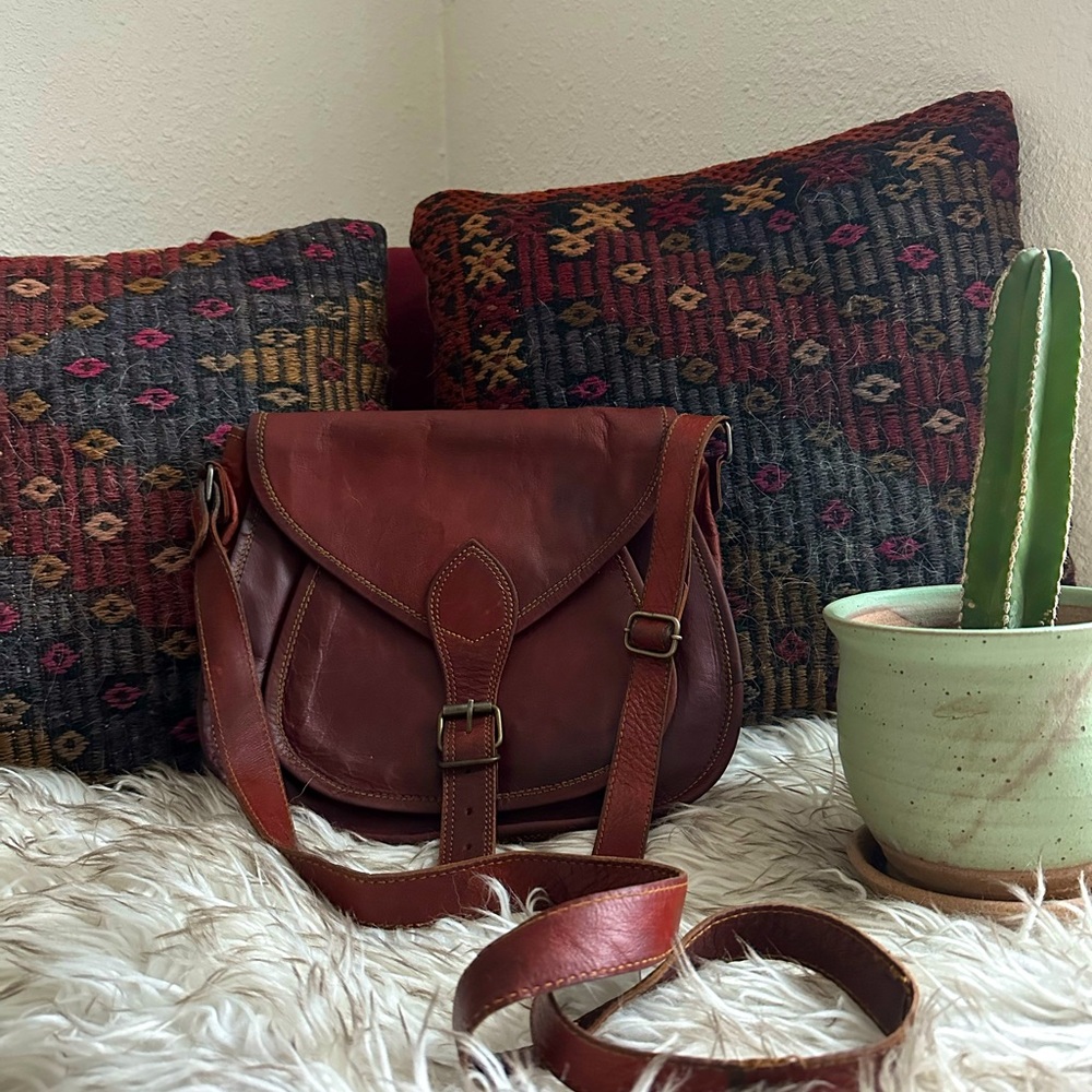 Leather purse